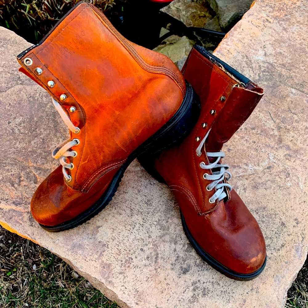 Red Wing steel toe in size 12. Insulated.